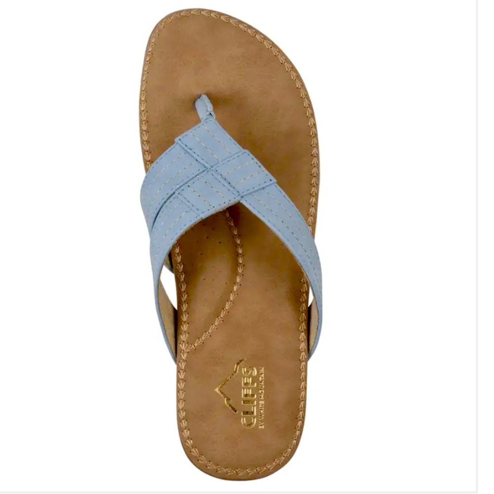 Cliffs by White Mountain Thong Sandals Size 8